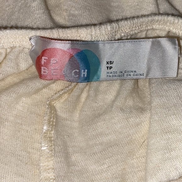 FREE People Calluna Jumpsuit in cream sleeveless Size XS - Picture 6 of 14